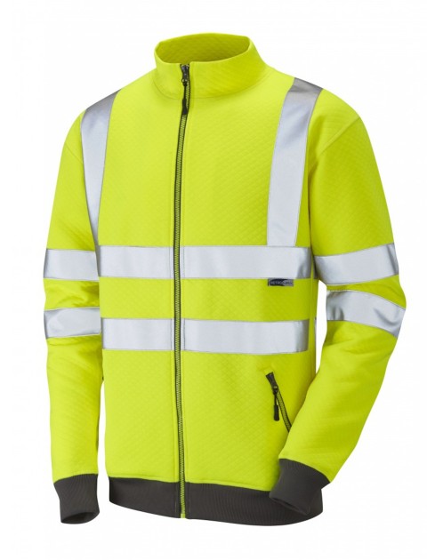 Leo Libbaton Track Top Yellow High Visibility